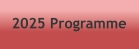 2025 Programme